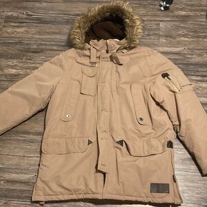 Rocawear Winter Coat, With Fur Hood